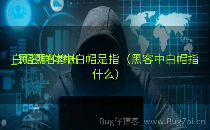 白帽黑客渗出
_黑客群体中白帽是指（黑客中白帽指什么）