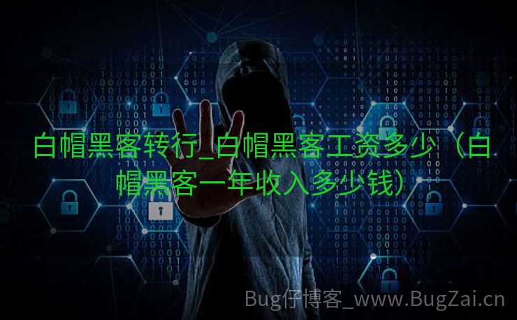 白帽黑客转行_白帽黑客工资多少（白帽黑客一年收入多少钱）