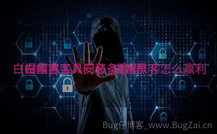 白帽黑客工具安装_白帽黑客怎么赢利
（白帽黑客入门必备教程）