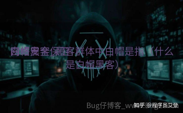 白帽黑客保卫
网络安全_黑客群体中白帽是指（什么是白帽黑客）